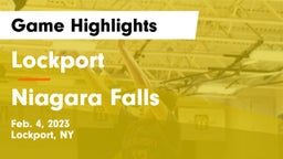 Lockport  vs Niagara Falls  Game Highlights - Feb. 4, 2023