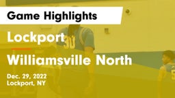 Lockport  vs Williamsville North  Game Highlights - Dec. 29, 2022