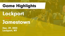 Lockport  vs Jamestown  Game Highlights - Dec. 29, 2023