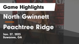 North Gwinnett  vs Peachtree Ridge  Game Highlights - Jan. 27, 2023