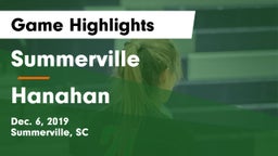 Summerville  vs Hanahan  Game Highlights - Dec. 6, 2019