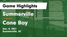 Summerville  vs Cane Bay Game Highlights - Dec. 8, 2021