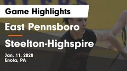 East Pennsboro  vs Steelton-Highspire  Game Highlights - Jan. 11, 2020