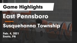 East Pennsboro  vs Susquehanna Township  Game Highlights - Feb. 4, 2021