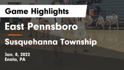 East Pennsboro  vs Susquehanna Township  Game Highlights - Jan. 8, 2022