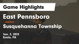 East Pennsboro  vs Susquehanna Township  Game Highlights - Jan. 3, 2023