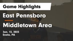 East Pennsboro  vs Middletown Area  Game Highlights - Jan. 13, 2023