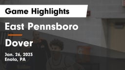 East Pennsboro  vs Dover  Game Highlights - Jan. 26, 2023