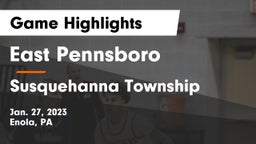 East Pennsboro  vs Susquehanna Township  Game Highlights - Jan. 27, 2023