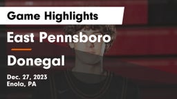 East Pennsboro  vs Donegal  Game Highlights - Dec. 27, 2023