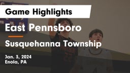 East Pennsboro  vs Susquehanna Township  Game Highlights - Jan. 3, 2024