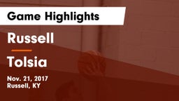 Russell  vs Tolsia  Game Highlights - Nov. 21, 2017