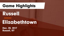 Russell  vs Elizabethtown  Game Highlights - Dec. 28, 2017