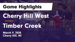 Cherry Hill West  vs Timber Creek Game Highlights - March 9, 2020