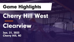 Cherry Hill West  vs Clearview  Game Highlights - Jan. 21, 2023