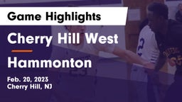 Cherry Hill West  vs Hammonton  Game Highlights - Feb. 20, 2023