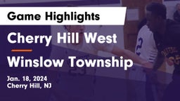 Cherry Hill West  vs Winslow Township  Game Highlights - Jan. 18, 2024