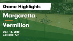 Margaretta  vs Vermilion  Game Highlights - Dec. 11, 2018