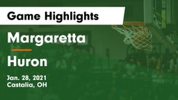 Margaretta  vs Huron  Game Highlights - Jan. 28, 2021