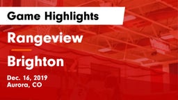 Rangeview  vs Brighton  Game Highlights - Dec. 16, 2019