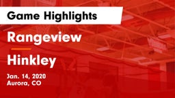 Rangeview  vs Hinkley Game Highlights - Jan. 14, 2020