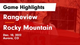 Rangeview  vs Rocky Mountain  Game Highlights - Dec. 10, 2022