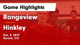 Rangeview  vs Hinkley  Game Highlights - Jan. 8, 2019