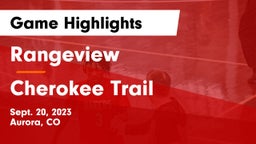 Rangeview  vs Cherokee Trail  Game Highlights - Sept. 20, 2023