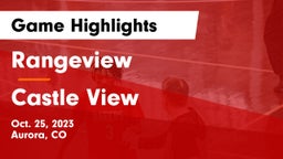 Rangeview  vs Castle View  Game Highlights - Oct. 25, 2023