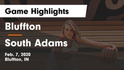 Bluffton  vs South Adams  Game Highlights - Feb. 7, 2020