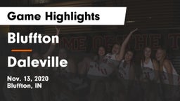 Bluffton  vs Daleville  Game Highlights - Nov. 13, 2020