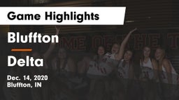 Bluffton  vs Delta  Game Highlights - Dec. 14, 2020