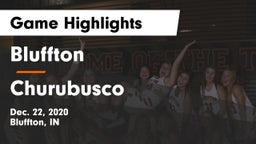 Bluffton  vs Churubusco  Game Highlights - Dec. 22, 2020