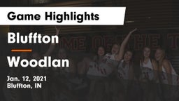 Bluffton  vs Woodlan  Game Highlights - Jan. 12, 2021