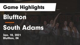 Bluffton  vs South Adams  Game Highlights - Jan. 10, 2021