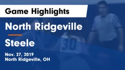 North Ridgeville  vs Steele  Game Highlights - Nov. 27, 2019