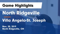 North Ridgeville  vs Villa Angela-St. Joseph  Game Highlights - Nov. 30, 2019
