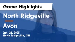 North Ridgeville  vs Avon  Game Highlights - Jan. 28, 2023