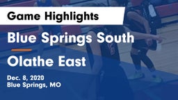 Blue Springs South  vs Olathe East  Game Highlights - Dec. 8, 2020