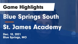 Blue Springs South  vs St. James Academy  Game Highlights - Dec. 10, 2021