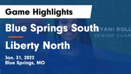 Blue Springs South  vs Liberty North  Game Highlights - Jan. 31, 2022