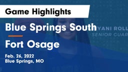 Blue Springs South  vs Fort Osage  Game Highlights - Feb. 26, 2022