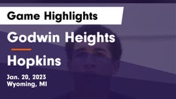 Godwin Heights  vs Hopkins  Game Highlights - Jan. 20, 2023