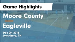 Moore County  vs Eagleville  Game Highlights - Dec 09, 2016