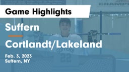 Suffern  vs Cortlandt/Lakeland Game Highlights - Feb. 3, 2023