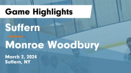 Suffern  vs Monroe Woodbury Game Highlights - March 2, 2024