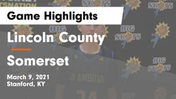Lincoln County  vs Somerset  Game Highlights - March 9, 2021