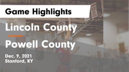 Lincoln County  vs Powell County  Game Highlights - Dec. 9, 2021