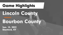 Lincoln County  vs Bourbon County  Game Highlights - Jan. 13, 2022