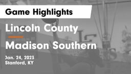 Lincoln County  vs Madison Southern  Game Highlights - Jan. 24, 2023
